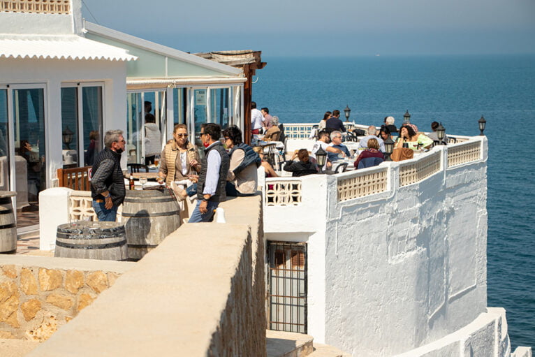 Eten in Denia met uitzicht op zee - Mena Restaurant