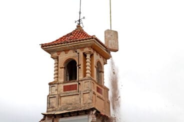 Demolición de la finca señorial de Les Rotes 28