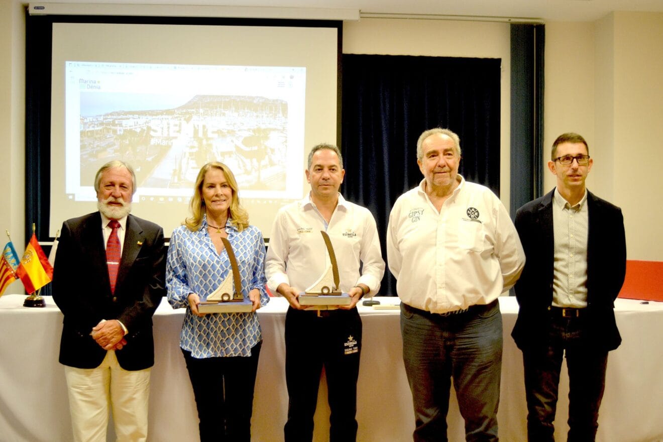 Entrega de premios en Marina de Dénia