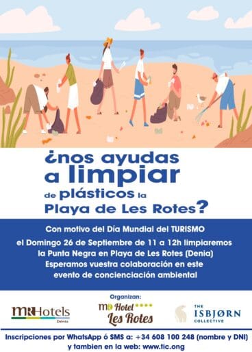 Evento limpiar la Punta Negra de Dénia