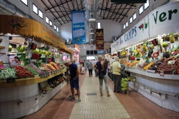 Interior del Mercat Municipal de Dénia