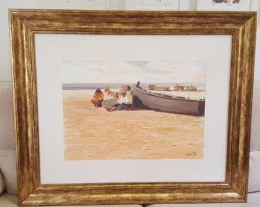 obra adquirida por el ayuntameinto de denia del artista costa tur