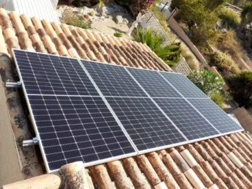 Sonnenkollektoren Denia Geräte Pineda