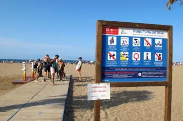 Playa Punta del Raset de Dénia