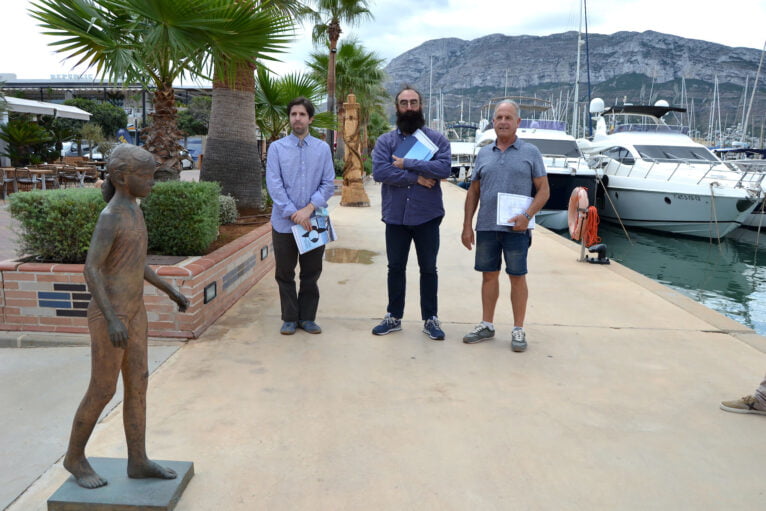 Premiados del tercer Esculturas frente al mar
