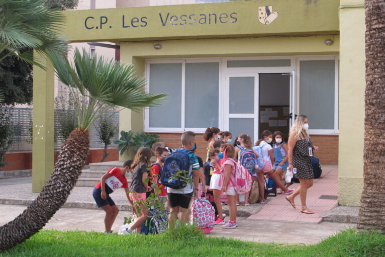 Primeiro dia na escola Vessanes