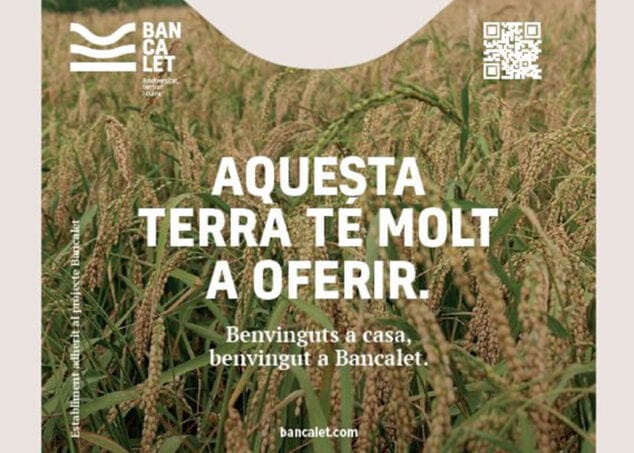 'Bancalet', la nueva marca de la Ciudad Creativa de la Gastronomía para la promoción de productos de la Marina Alta 1 Imagen: Vinilo de uso promocional