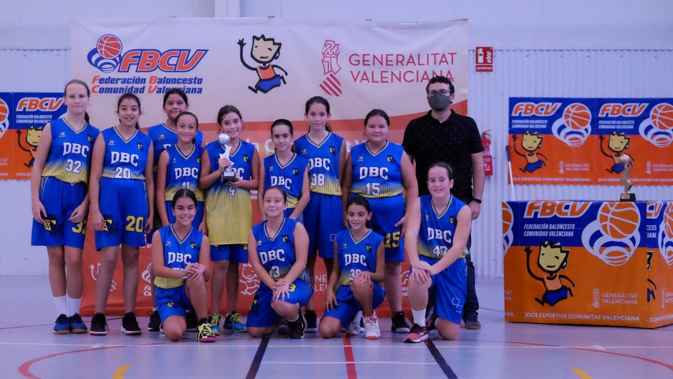 Alevín femenino DBC 10