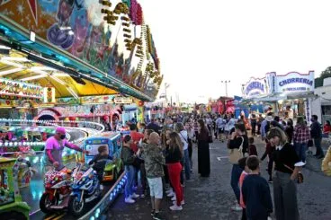 Ambiente en la feria de Dénia