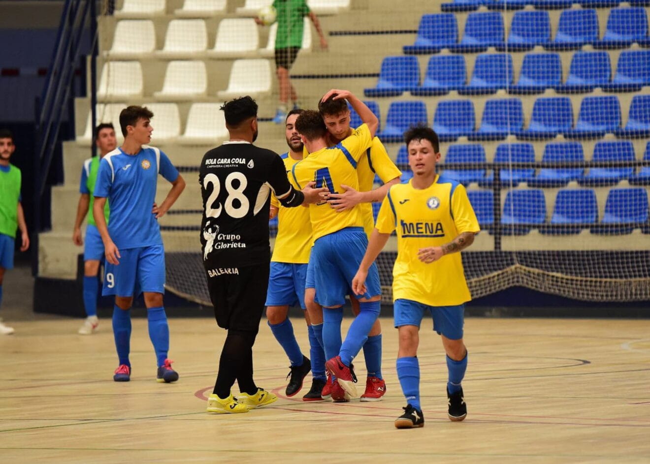 C.F.S. Dianense en uno de sus partidos