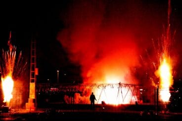 Castillo de fuegos del Nou d’Octubre 19