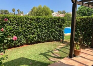 Jardín privado en adosado de Inmoden Inmobiliaria