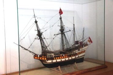 Modelo de galeón español de 1540