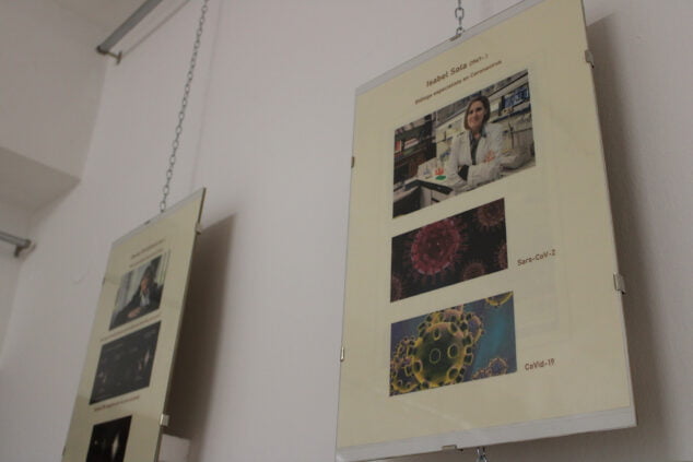 Imagen: Mujeres científicas en la exposición de UNED Dénia