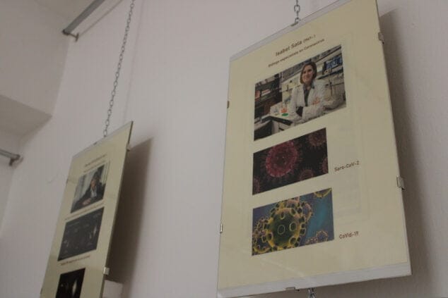 La UNED Dénia acoge las jornadas "Científicas y Progreso" 2 Imagen: Mujeres científicas en la exposición de UNED Dénia