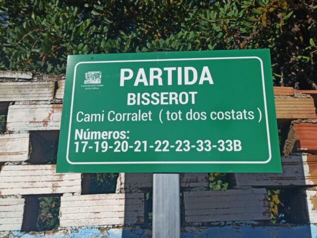 Imagen: Nueva señalización en Jesús Pobre