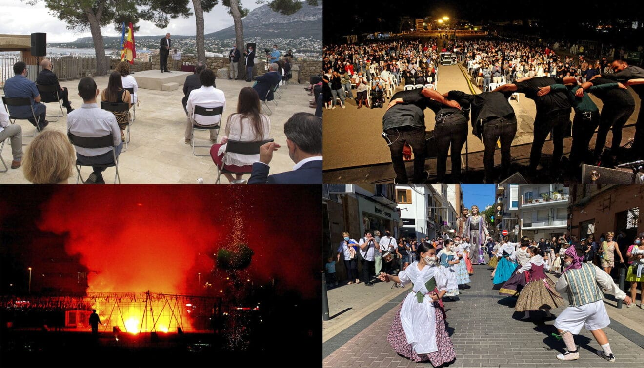 Portada de los actos del Nou d'Octubre
