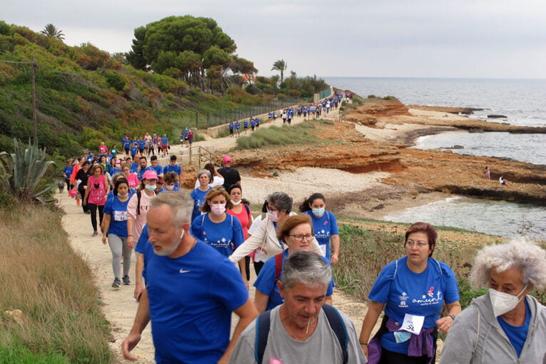 Troisième marche de solidarité d'Amunt contre le cancer à Dénia 22