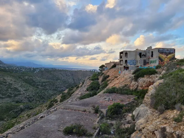 Imagen: Urbanización El Greco, en lo alto de la Lloma del Castanyar