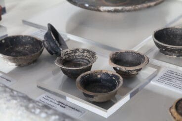 Vajilla de cerámica de Campania