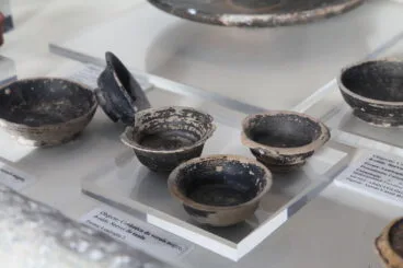 Vajilla de cerámica de Campania