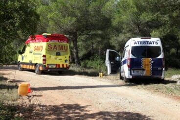 Vehículos de emergencia desplazados
