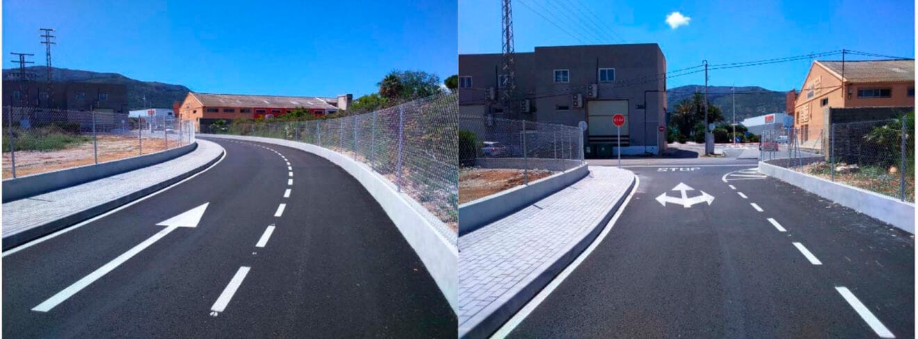 Acceso del del nuevo CPEE Raquel Payà