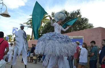 Animación durante el festival D*na