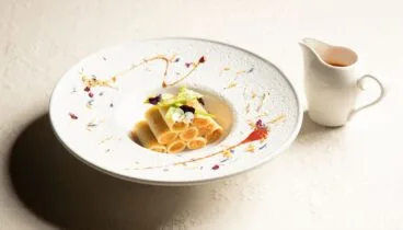 Deliciosa pasta rellena en este restaurante de Dénia