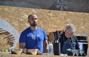 El chef dianense Bruno Ruiz en el D*na