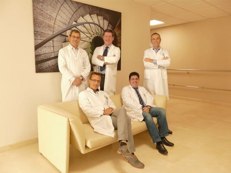 Equipo cardiólogos Hospital Clínica Benidorm