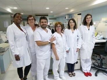 Equipo Laboratorio Hospital Clínica Benidorm
