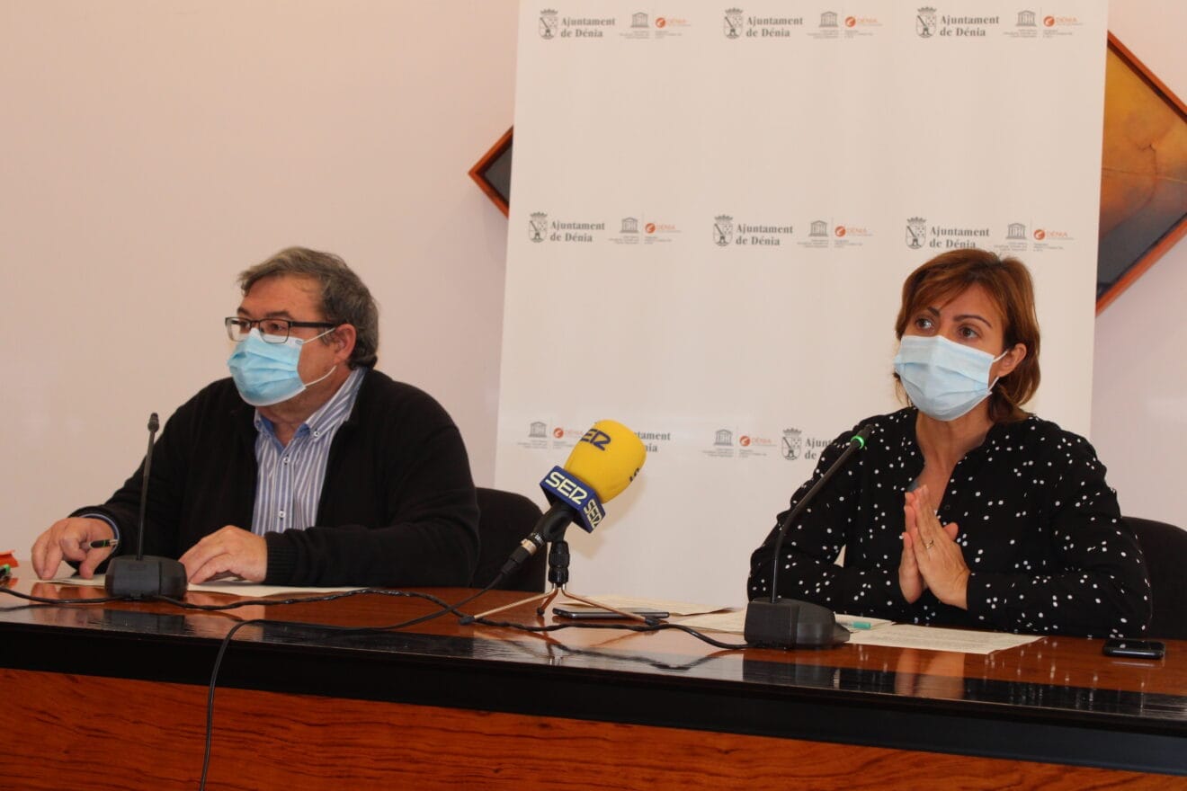 Los concejales, Paco Roselló y Maria Jose Ripoll