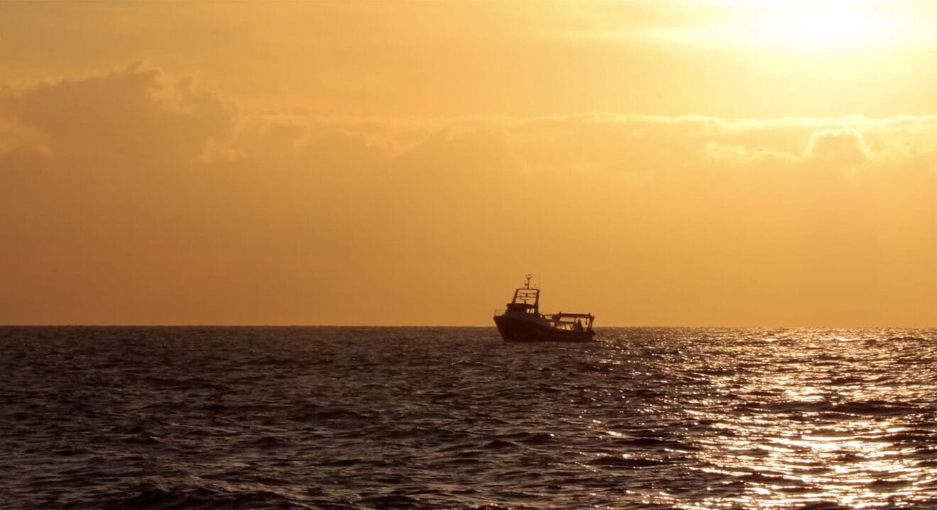 La Franjumar de regreso a Dénia tras su jornada de pesca