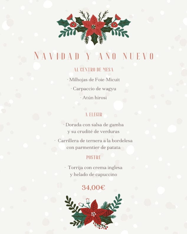 Reserva tu menú de Navidad y Año Nuevo en L'Escoleta y rodéate del ambiente más sofisticado en Dénia 1 Imagen: Menú de Navidad y Año Nuevo en L'Escoleta, Dénia