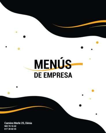 Menús de empresa Folixa