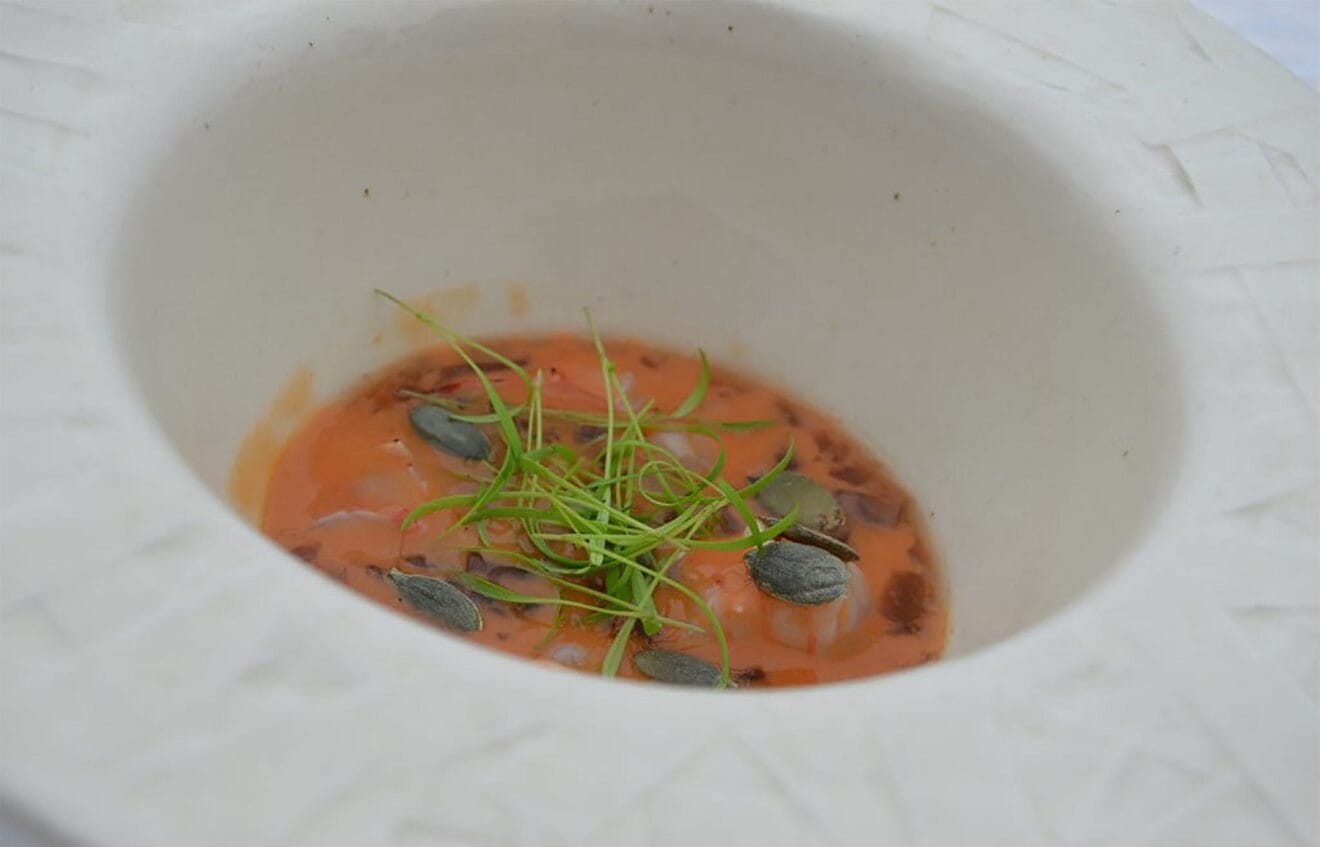 Plato de Vicente Patiño en el D*na Festival