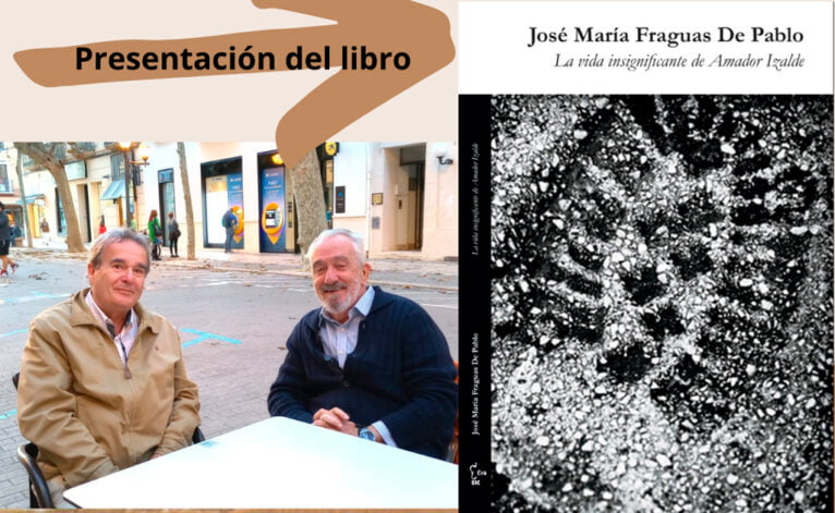 Presentación libro 'La vida insignificante de Amador Izalde en Dénia