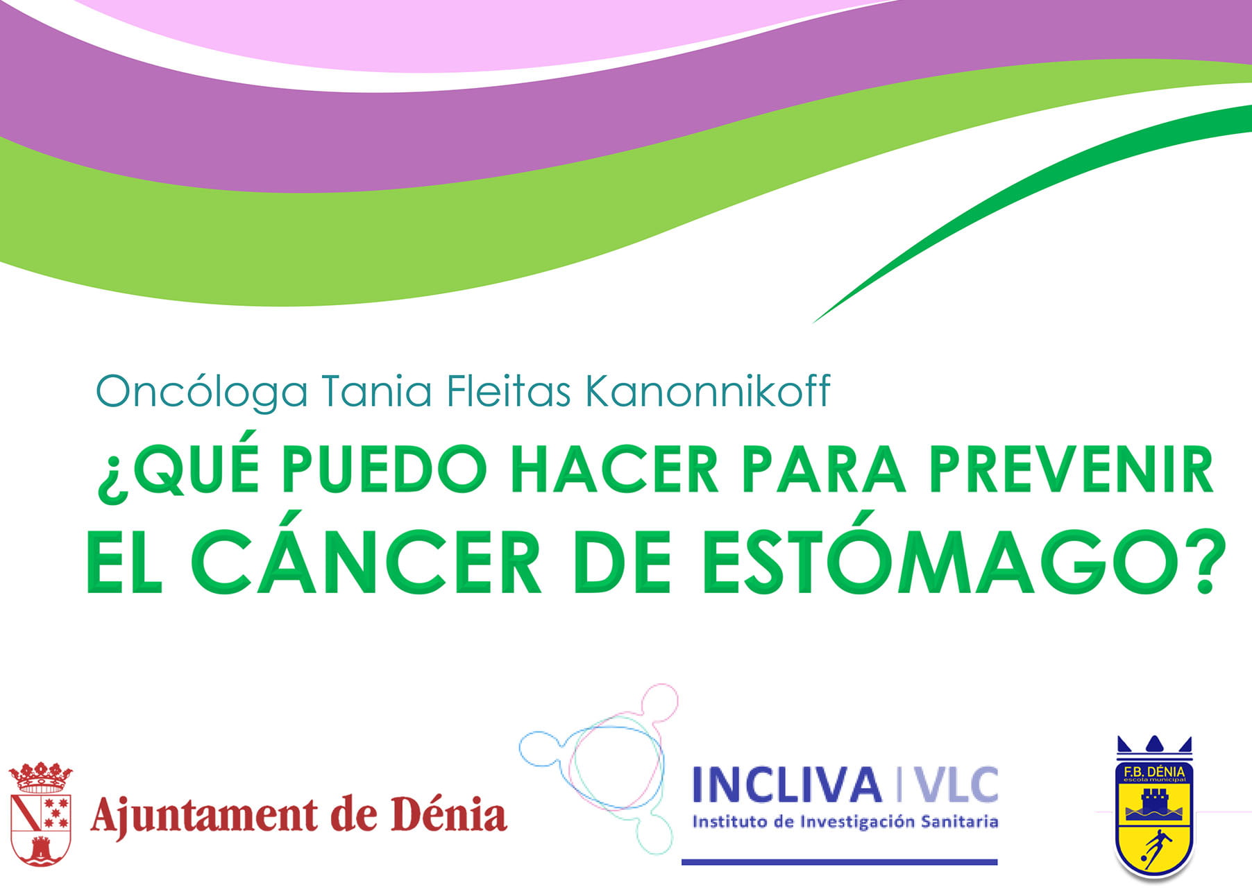 Prevención de cáncer gástrico con Amunt contra el Càncer