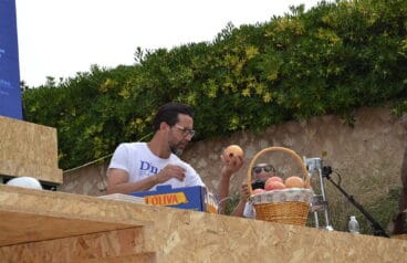 Quique Dacosta en el escenario del D*na