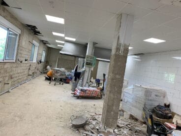 reforma de la cocina de la residencia santa llucia de denia 1