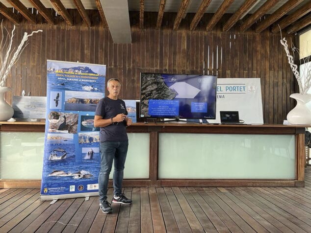 Imagen: Representante del estudio en Marina El Portet