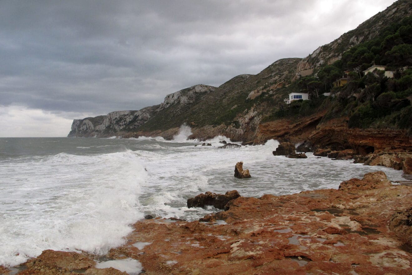 Temporal de mar en Dénia 09