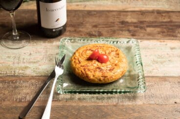 Tortilla de patatas en La Cuarentena copia