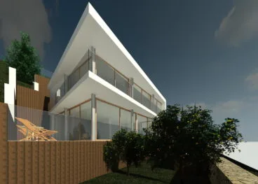 habitatge unifamiliar amb pscina i vistes al mar a Eivissa amb quitec