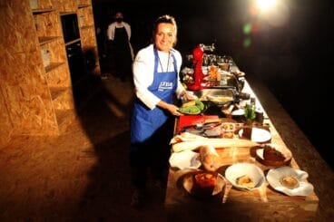 Actos del D*na Restaurant de la tarde del domingo 16