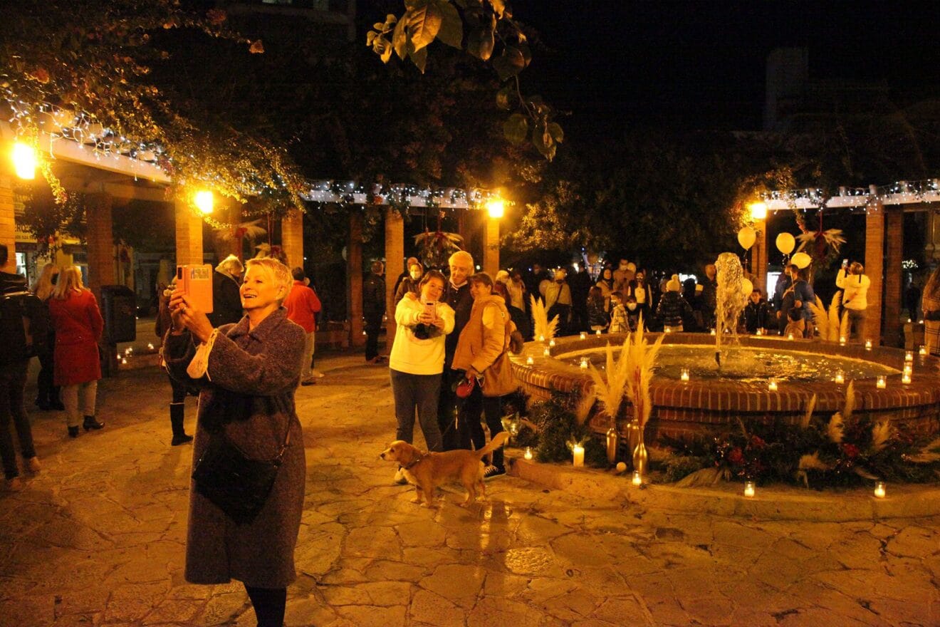 Ambiente en la Glorieta del País Valencià