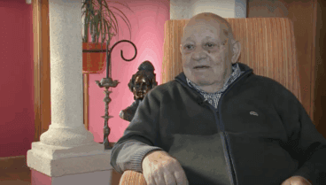 Antonio Cabrera, El Malcriat, durante una entrevista de Dénia es vida