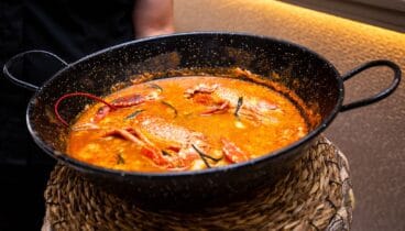 Arroz meloso de bogavante