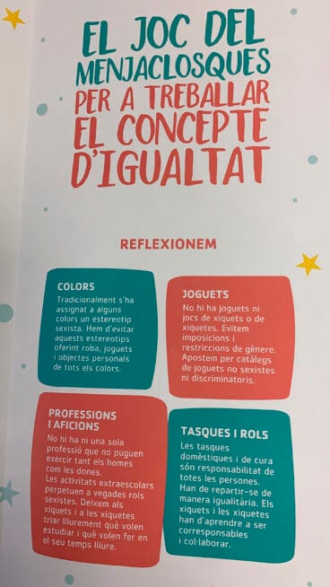 Campaña ‘Cómete el coco’ contra los juguetes sexistas